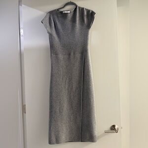 Zara Gray Midi Dress
